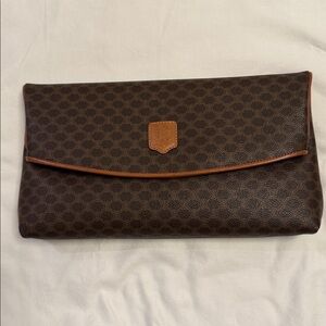 Vintage Celine Macadam Clutch